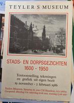 Poster Teylers Museum Haarlem stad en dorpsgezichten, Ophalen of Verzenden, A1 t/m A3, Overige onderwerpen