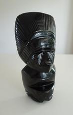 Vintage Gesneden Maya / Aztec Figuur van Onyx, Antiek en Kunst, Ophalen