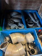 Pvc hulp stukken, Doe-het-zelf en Verbouw, Buizen en Afvoer, Ophalen, Gebruikt, Pvc, Overige typen