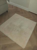 Vloerkleed 100x100 cm creme, Ophalen, Zo goed als nieuw, Minder dan 10 m², Tapijt