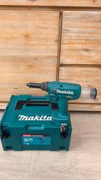 Makita 18v popnagelpistool DRV250 + Mbox, Ophalen, Zo goed als nieuw