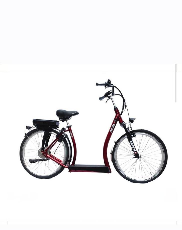 SIT&'GO -ELEKTRISCHE STEP 5 VERSNELINGEN 25 KILOMETER, Fietsen en Brommers, Steps, Zo goed als nieuw, Ophalen