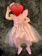 Roze Feestjurk Meisje - Maat 80, Ophalen of Verzenden, Zo goed als nieuw, Meisje, Jurkje of Rokje