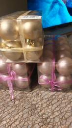 4 dozen met 20 kerstballen nieuw kunststof, Ophalen of Verzenden, Nieuw