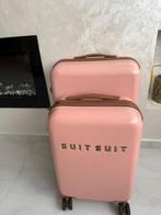SuitSuit Koffer Pink, Wieltjes, 50 tot 60 cm, Hard kunststof, Ophalen of Verzenden
