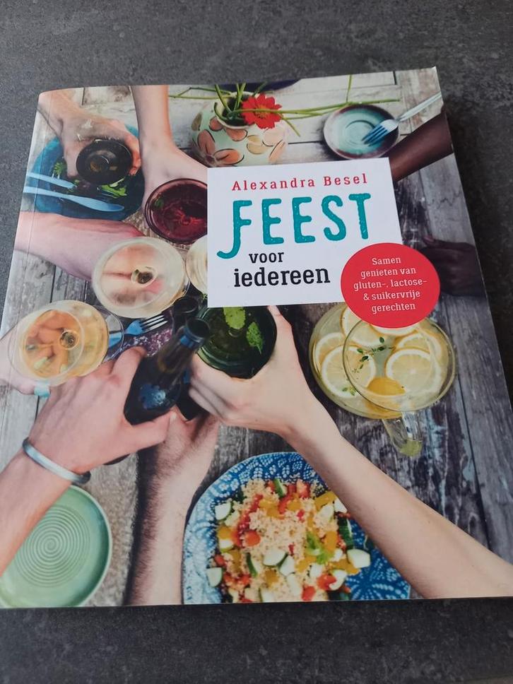 Feest voor Iedereen - Alexandra Besel Kookboek, Boeken, Kookboeken, Zo goed als nieuw, Voorgerechten en Soepen, Hoofdgerechten