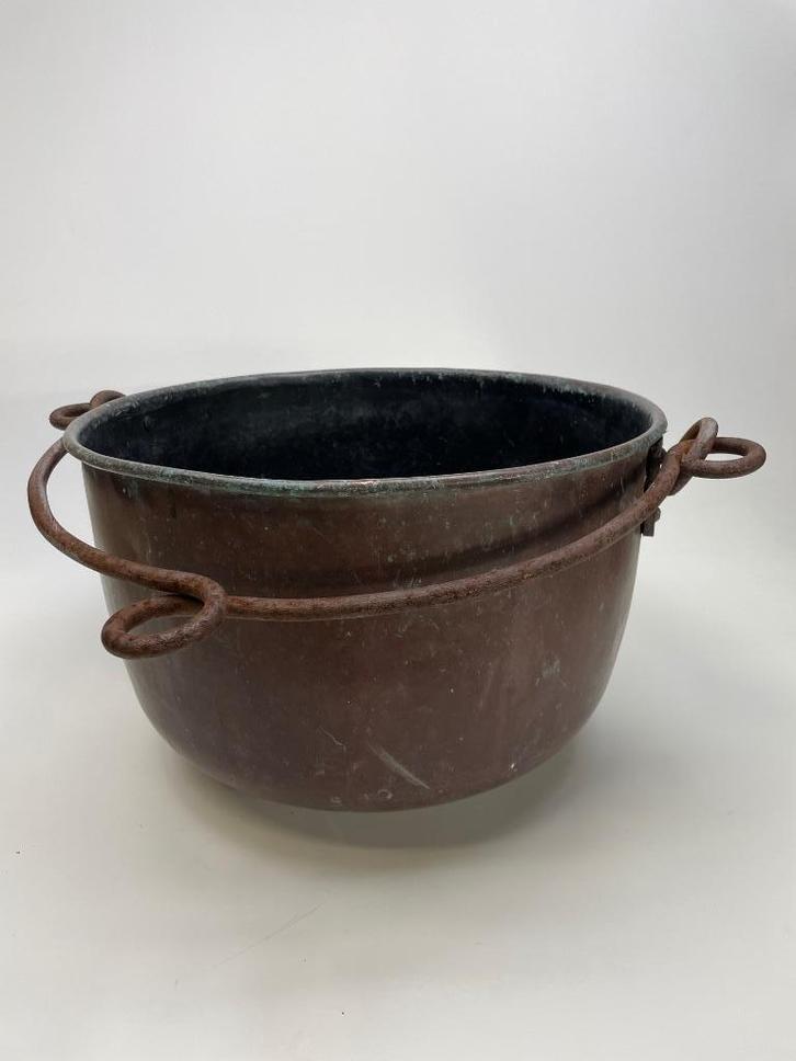 Antieke koperen ketel, Antiek en Kunst, Antiek | Koper en Brons, Koper, Ophalen of Verzenden