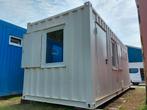 20ft combinatiecontainer / combicontainer met schaftgedeelte, Ophalen of Verzenden