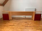Auping Auronde achterwand met 2 kastjes, Huis en Inrichting, Slaapkamer | Bedden, Ophalen, Gebruikt, Tweepersoons, 200 cm