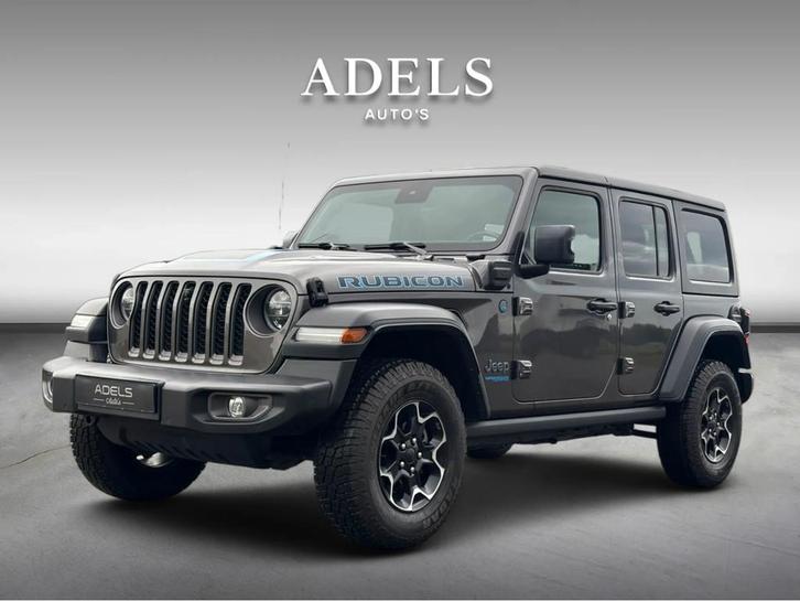 Jeep Wrangler Unlimited 4xe 380 Rubicon ACC CAMERA KEYLESS L, Auto's, Jeep, Bedrijf, Te koop, Wrangler, 4x4, ABS, Achteruitrijcamera