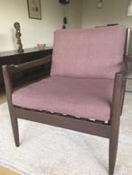 Retro fauteuil, Huis en Inrichting, Fauteuils, Ophalen, Hout, Gebruikt, Minder dan 75 cm