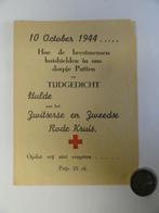 Razzia van Putten 10 October 1944 boekje rode kruis Nr 1, Verzamelen, Ophalen, Overige soorten, Nederland, Overige typen