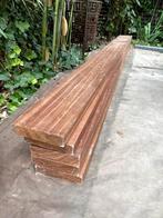 Tropisch hardhout Angelim Vermelho, Doe-het-zelf en Verbouw, Hout en Planken, Ophalen, 25 tot 50 mm, Nieuw, 200 tot 250 cm