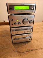 Sony Mini Stereo Set - CD & Minidisc, Gebruikt, Ophalen of Verzenden, Microset, Sony