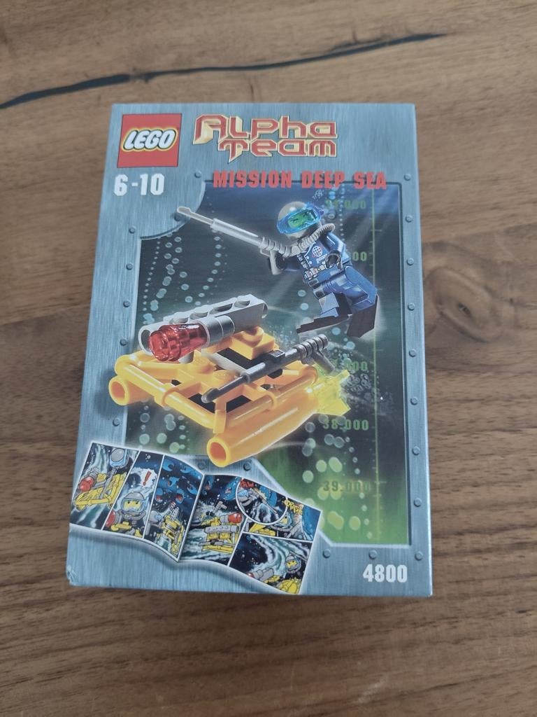 Lego 4800 Alpha Team Mission Deep Sea - Nieuw!, Ophalen of Verzenden, Nieuw, Complete set, Lego