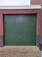 Kanteldeur 2500x2400 garagedeur donkergroen, Garagedeur, Ophalen of Verzenden, Zo goed als nieuw, Metaal