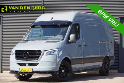 Mercedes-Benz Sprinter 319 3.0 CDI V6 L2H2 AUT. LED, LEDER,, Auto's, Bestelauto's, Bedrijf, Te koop, 360° camera, ABS, Achteruitrijcamera