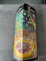 HEYE Mordillo puzzel 1500 stuks Crazy Circus 1974, Ophalen of Verzenden, 500 t/m 1500 stukjes, Gebruikt