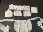 8 Serveerster Schortjes - Kant, Zelfde Model, Kleding | Dames, Carnavalskleding en Feestkleding, Ophalen of Verzenden, Gedragen