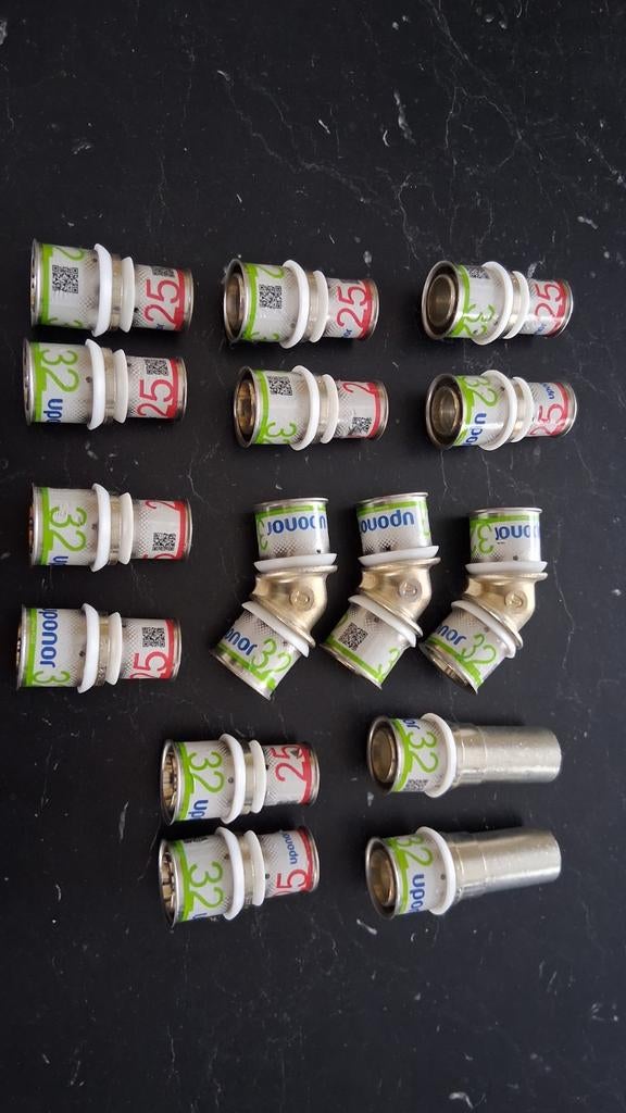 Uponor S-Press Plus Perskoppelingen 32mm - 25mm Verloop, Ophalen of Verzenden, Nieuw, Overige typen