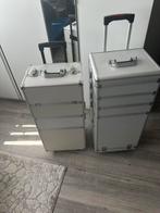 Makeup koffer, Sieraden, Tassen en Uiterlijk, Koffers, Ophalen of Verzenden, Gebruikt, Hard kunststof