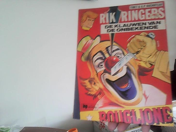 rik ringers nr 25 de klauwen van de onbekende uit. helmond, Boeken, Stripboeken, Zo goed als nieuw, Eén stripboek, Ophalen of Verzenden