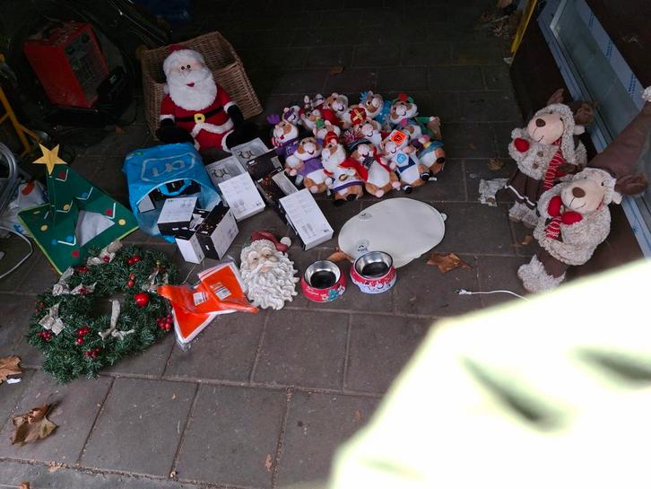 Kerst spullen hoop nieuw., Diversen, Kerst, Nieuw, Ophalen