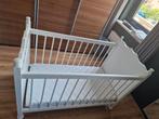 Ledikant babybedje peuterbed wit hout 60x120 cm, Ledikant, Gebruikt, Ophalen