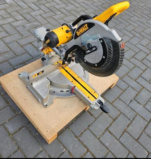 DeWALT DWS780 Afkortzaag met XPS, Hobby en Vrije tijd, Overige Hobby en Vrije tijd, Nieuw, Ophalen