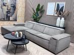 ZGAN Ribstof Hoekbank / Loungebank - Taupe - 300 x 170