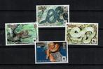 samoa 2015 pf wwf serie slangen reptielen snakes reptiles, Ophalen of Verzenden, Postfris, Dier of Natuur