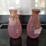 Flesjes, Huis en Inrichting, Woonaccessoires | Kandelaars en Kaarsen, Ophalen of Verzenden, Overige materialen, Minder dan 25 cm