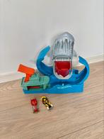 Hot Wheels City Robo Shark Frenzy speelset met auto, Ophalen of Verzenden, Zo goed als nieuw, Handmatig, Hot Wheels
