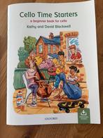 Cello Time Starters ( A beginner book for cello ), Ophalen of Verzenden, Artiest, Kathy Blackwell, David Blackwell