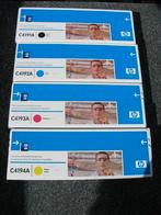 4 toners HP C4191A-C4192A-C4193A-C414A HP 4500/4550, Ophalen of Verzenden, Nieuw, Toner, HP (ORIGINEEL)