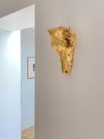 schedel varken verguld met bladgoud | kunst uit de jaren 90, Antiek en Kunst, Kunst | Overige Kunst, Kunst, Verzenden