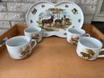 Bosdieren soepservies Royal Schwabap, Antiek en Kunst, Antiek | Servies compleet, Ophalen