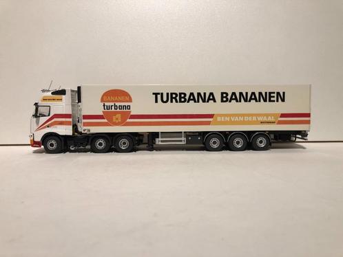 modelauto 1-50 Code 3 v.d.Waal Volvo FH2 + Koeler, Hobby en Vrije tijd, Modelauto's | 1:50, Zo goed als nieuw, Bus of Vrachtwagen