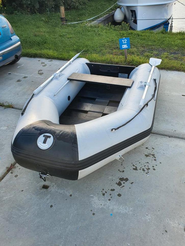 Talamex Rubberboot QLS250 + Elektro motor, Watersport en Boten, Rubberboten, Gebruikt, Overige merken, Overige materialen, Minder dan 70 pk