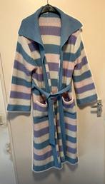 Kleuren streep dikke lange vest. Maar M, Ophalen of Verzenden, Gedragen, Maat 48/50 (M), Blauw