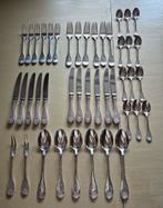 Wilkens verzilverd 90 bestek, vintage medaillon bestek., Ophalen of Verzenden