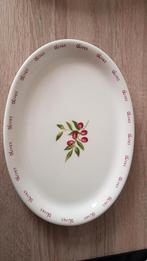 Van cleef clayre &amp; eef ovale borden, Huis en Inrichting, Keuken | Servies, Nieuw, Ophalen of Verzenden, Bord(en), Overige stijlen