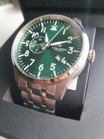 Alpha Sierra Hommage İWC watch, Ophalen of Verzenden, Zo goed als nieuw, Groen, IOS