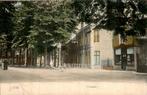 Lisse - t Vierkant - Straatzicht, Verzamelen, Ansichtkaarten | Nederland, Ophalen of Verzenden, Voor 1920, Gelopen, Zuid-Holland