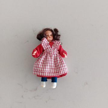 Te Koop igs Poppenhuis popje Caco - 8cm Weesp  beschikbaar voor biedingen