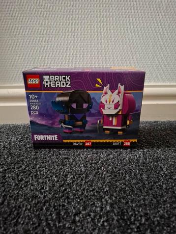 Lego Brickheadz 40884 Fortnite - Raven & Drift beschikbaar voor biedingen