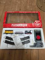Fleischmann HO Startset met Rails en Trafo, Hobby en Vrije tijd, Modeltreinen | H0, Gelijkstroom, Fleischmann, Ophalen of Verzenden
