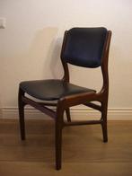 Johannes Andersen Uldum Deense teakhouten stoelen, Huis en Inrichting, Vier, Gebruikt, Vintage, Hout