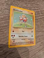 Hitmonchan holofoil, Ophalen of Verzenden, Zo goed als nieuw, Losse kaart