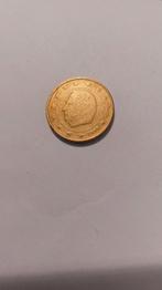 Zeldzame Belgische 1999 Muntfout 50€cent koning Albert, Ophalen of Verzenden, België, 50 cent
